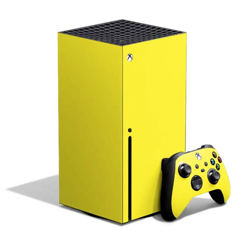 Yellow Xbox Series X Skins