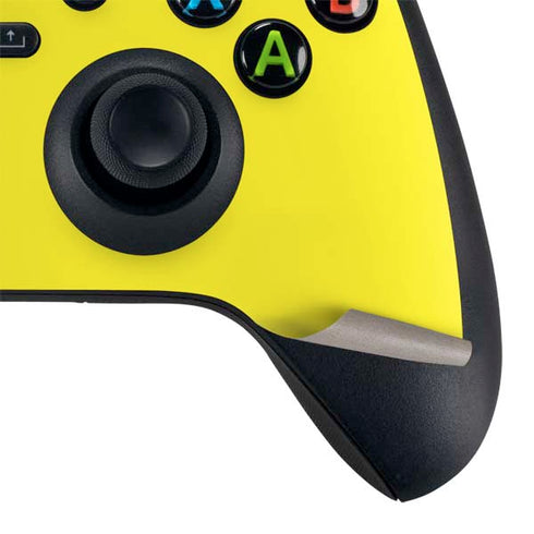 Yellow Solid Xbox Series X Bundle Skin