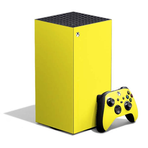 Yellow XBox Series X Digital Edition Bundle Skin