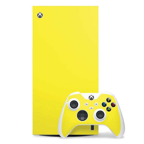 Yellow Xbox Series X Skins