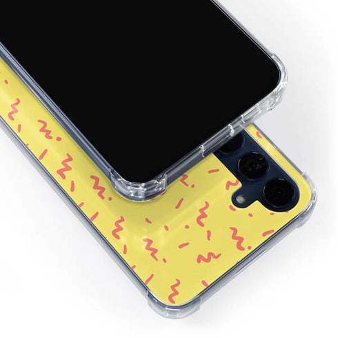 Yellow Spring Galaxy A55 5G Clear Case