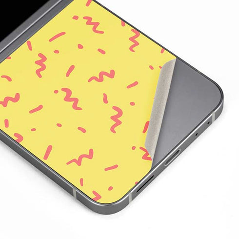 Yellow Spring Galaxy Z Flip6 Skin