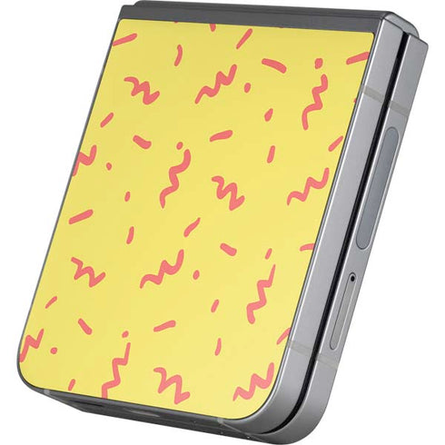 Yellow Spring Galaxy Z Flip6 Skin