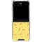 Yellow Spring Galaxy Z Flip6 Clear Case
