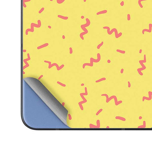 Yellow Spring Galaxy Z Fold5 5G Skin