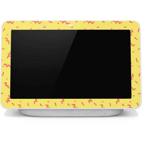 Yellow Spring Google Home Hub Skin