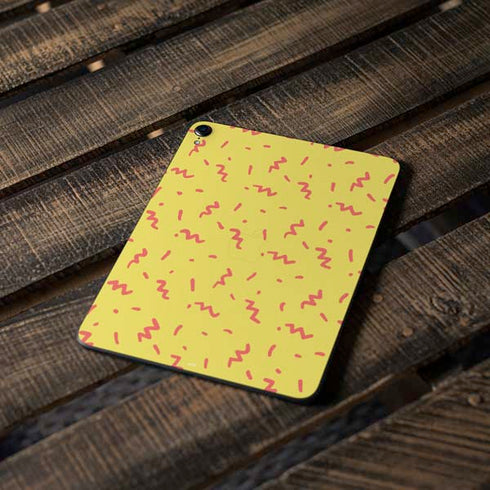Yellow Spring Apple iPad Pro Skin