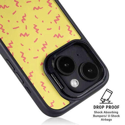 Yellow Spring iPhone 14 Plus Kickstand Case