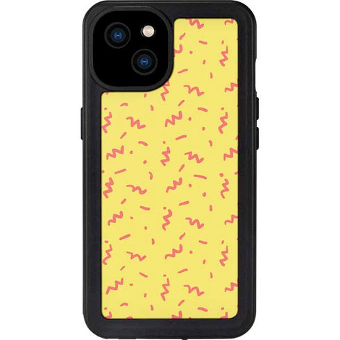 Yellow Spring iPhone 15 Plus Waterproof Case