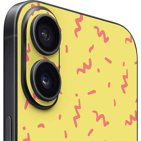 Yellow Spring iPhone 16 Plus Skin