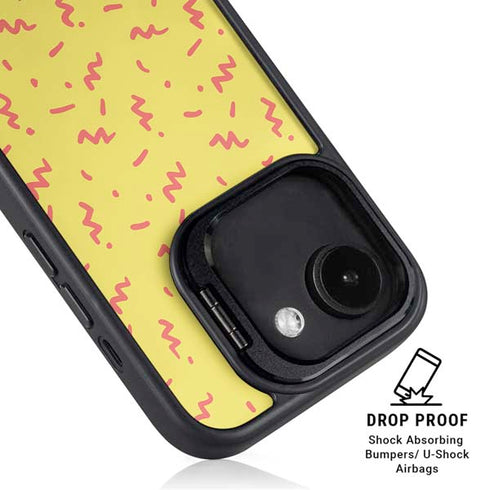 Yellow Spring iPhone 16e Kickstand Case
