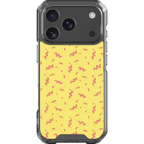 Yellow Spring iPhone 18 Pro Clear Case