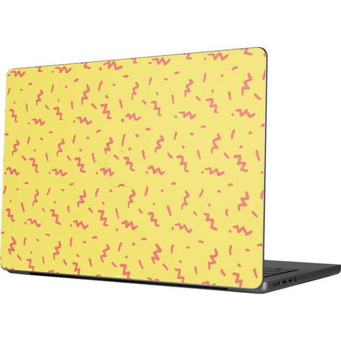 Yellow Spring Apple MacBook Pro 14-inch Skin