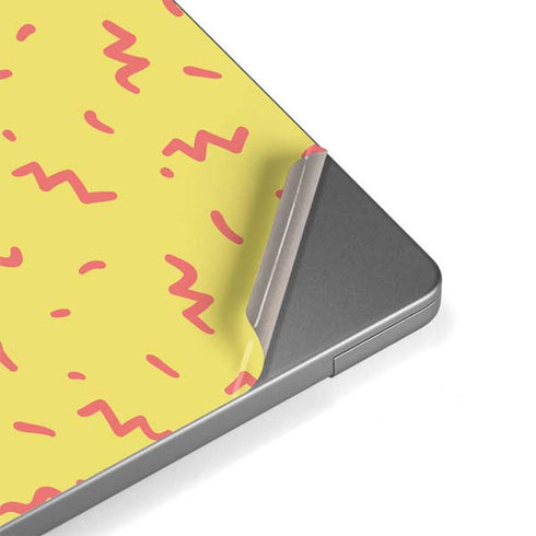 Yellow Spring Apple MacBook Pro 14-inch Skin