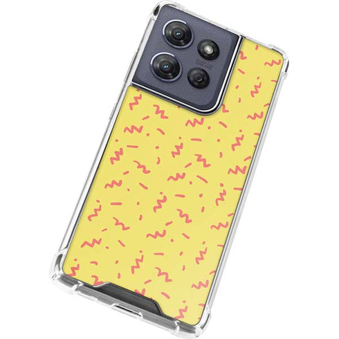 Yellow Spring Moto G Play 5G (2025) Clear Case