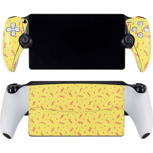 Yellow Spring PlayStation Portal Remote Player Skin