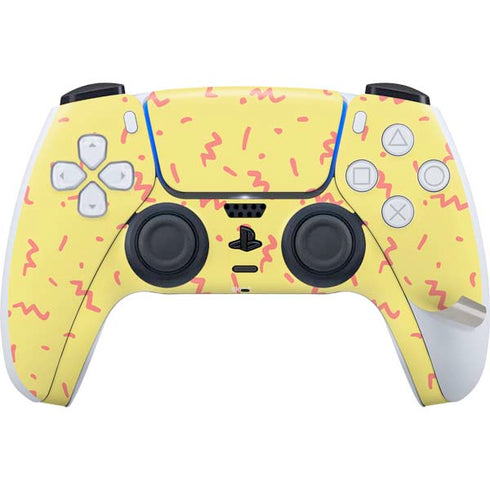 Yellow Spring PS5 Pro Disk Bundle Skin