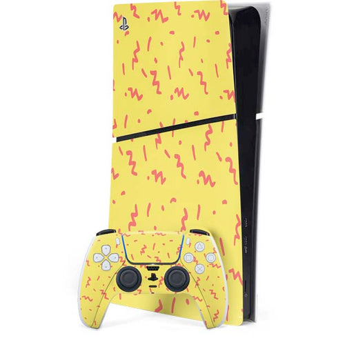 Yellow Spring PlayStation PS5 Skins