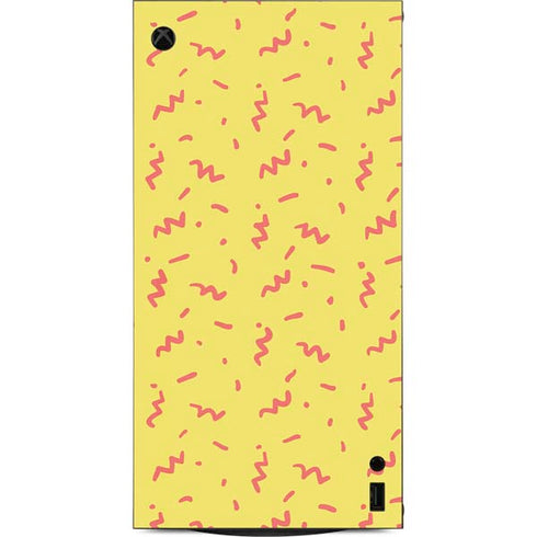 Yellow Spring XBox Series X Digital Edition Console Skin