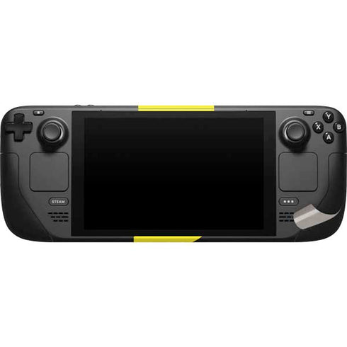 Yellow Solid Steam Deck Handheld Gaming Computer Skin