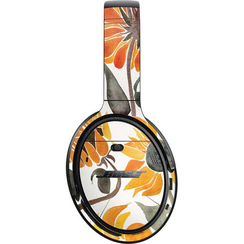 Yellow Sunflower by Cat Coq Bose QuietComfort 35 II Headphones Skin