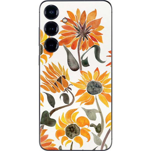 Yellow Sunflower by Cat Coq Galaxy A16 5G Skin