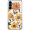 Yellow Sunflower by Cat Coq Galaxy A55 5G Clear Case