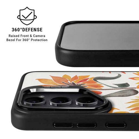 Yellow Sunflower by Cat Coq Galaxy S24 Plus Kickstand Case