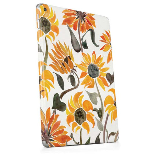 Yellow Sunflower by Cat Coq Apple iPad Skin
