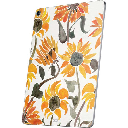 Yellow Sunflower by Cat Coq Apple iPad Air Skin