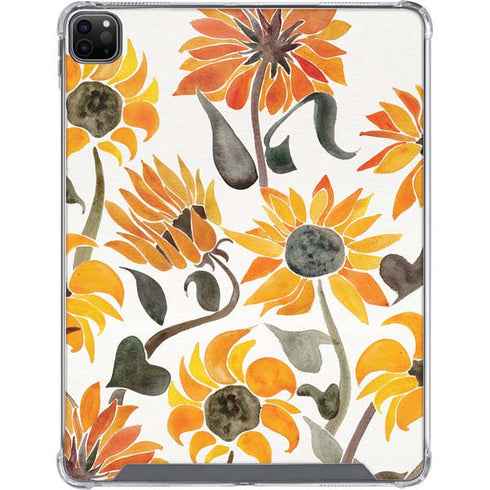 Yellow Sunflower by Cat Coq iPad Cases