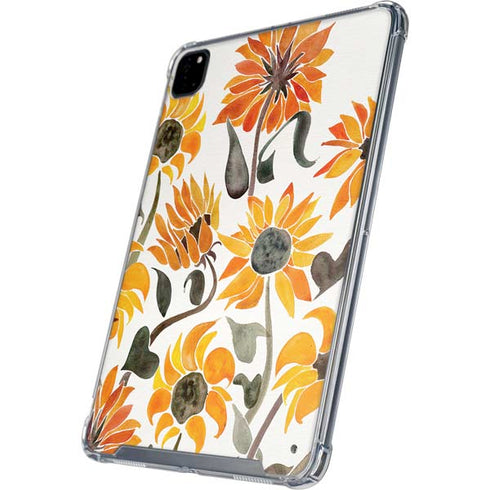 Yellow Sunflower by Cat Coq iPad Cases