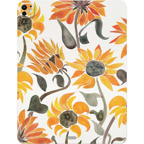 Yellow Sunflower by Cat Coq iPad Pro 13in M4 (2024) Skin