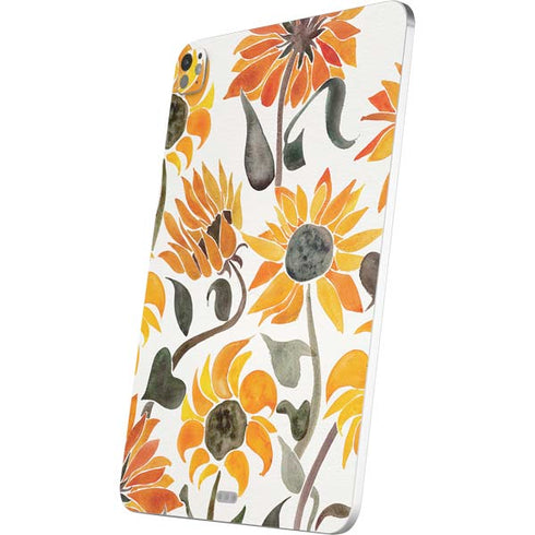 Yellow Sunflower by Cat Coq iPad Pro 13in M4 (2024) Skin