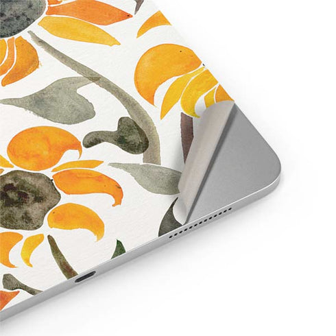 Yellow Sunflower by Cat Coq iPad Pro 13in M4 (2024) Skin