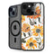 Yellow Sunflower by Cat Coq iPhone 14 Kickstand Case