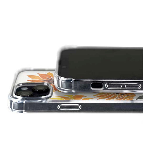 Cat Coq Yellow Sunflower iPhone 14 MagSafe Case