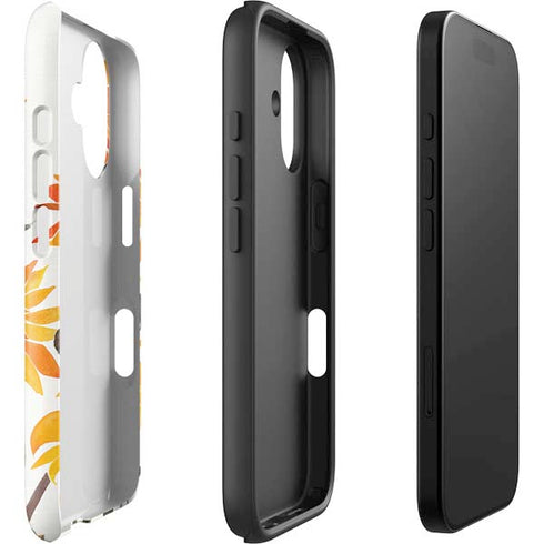 Yellow Sunflower by Cat Coq iPhone 16 Impact Case