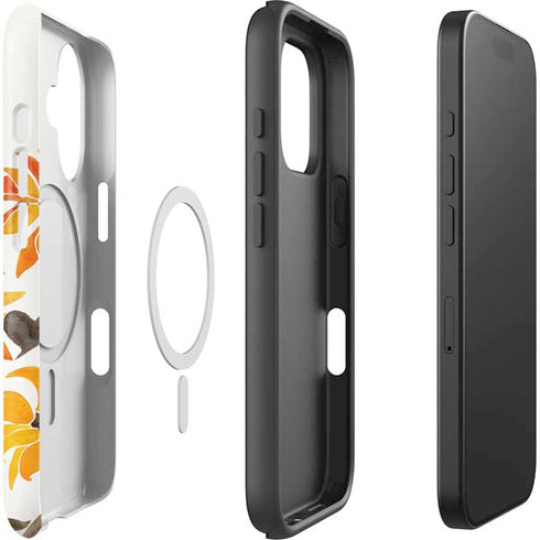 Yellow Sunflower by Cat Coq iPhone 16 Magsafe Impact Case