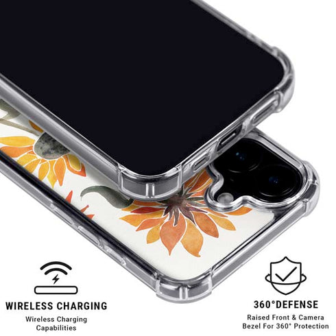 Yellow Sunflower by Cat Coq iPhone 16 Plus MagSafe Case