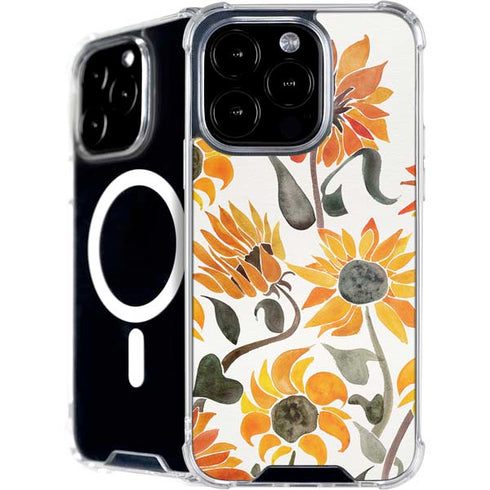 Yellow Sunflower by Cat Coq iPhone 16 Pro Max MagSafe Case
