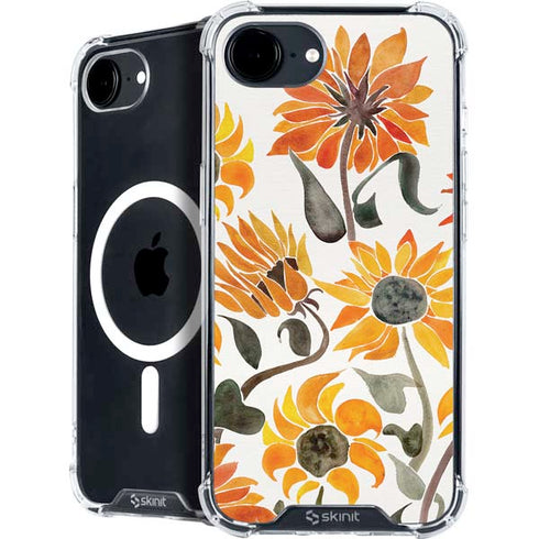 Yellow Sunflower by Cat Coq iPhone 16e MagSafe Case