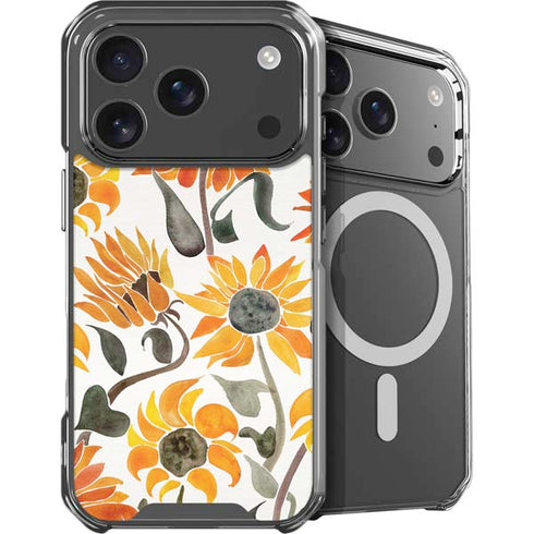 Yellow Sunflower by Cat Coq iPhone 18 Pro MagSafe Case