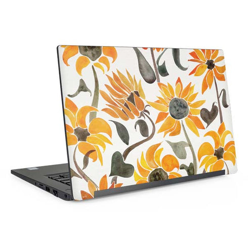 Yellow Sunflower by Cat Coq Dell Latitude Skin