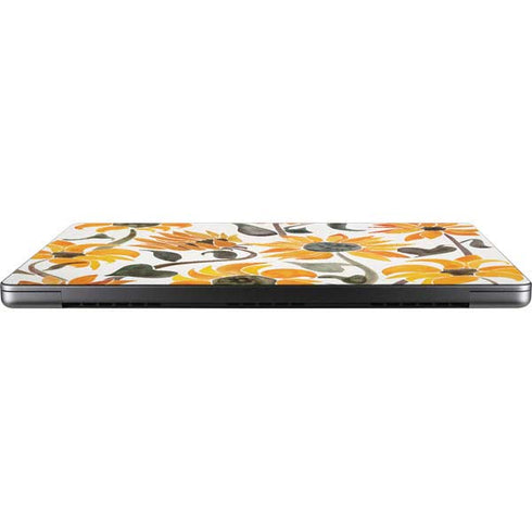 Yellow Sunflower by Cat Coq Apple MacBook Pro 14-inch Skin