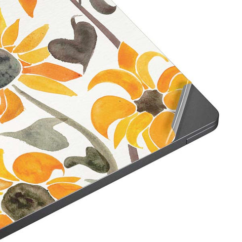 Yellow Sunflower by Cat Coq Surface Laptop 7 13.8in Skin