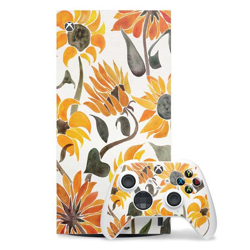 Yellow Sunflower by Cat Coq Xbox Series X Skins