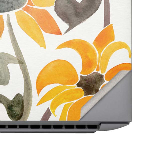 Yellow Sunflower by Cat Coq HP ZBook Fury 16 G10 Skin