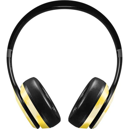 Yellow Tie Die Beats Solo 4 Wireless Headphones Skin