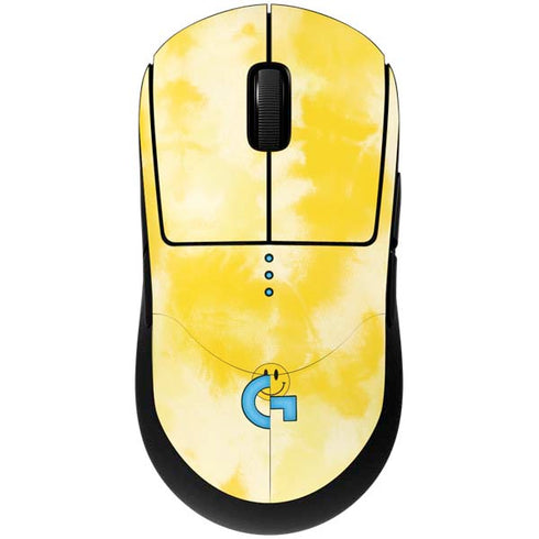Yellow Tie Die G Pro Wireless Gaming Mouse Skin